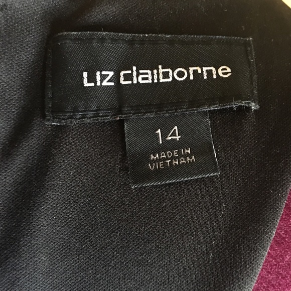 Liz Claiborne split neck dress. - Picture 7 of 7